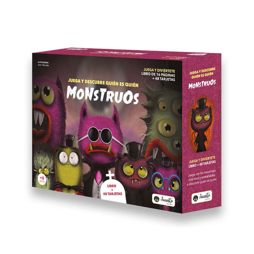 Libro con 48 tarjetas Monstruos Manolito Books