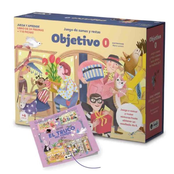 Libro y juego Objetivo 0 Manolito Books