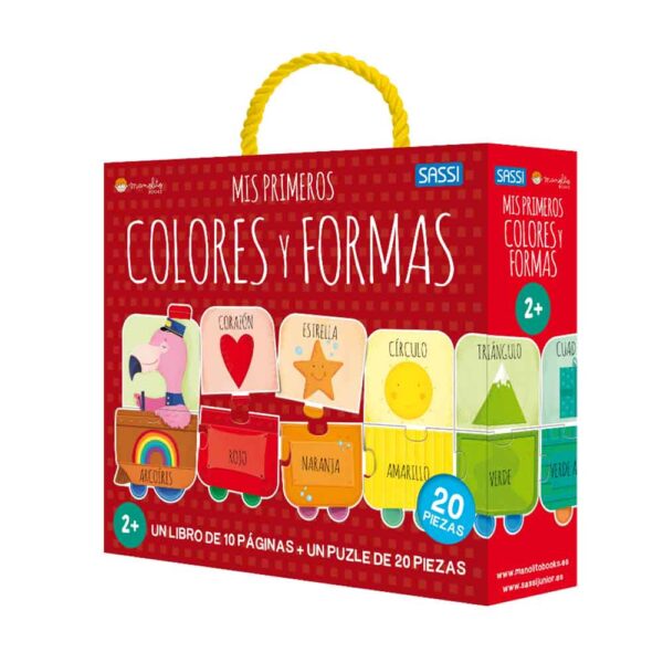 Libro Mis Primeros Colores y Formas Manolito Books