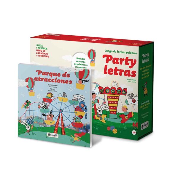 Libro y juego Party Letras Manolito Books