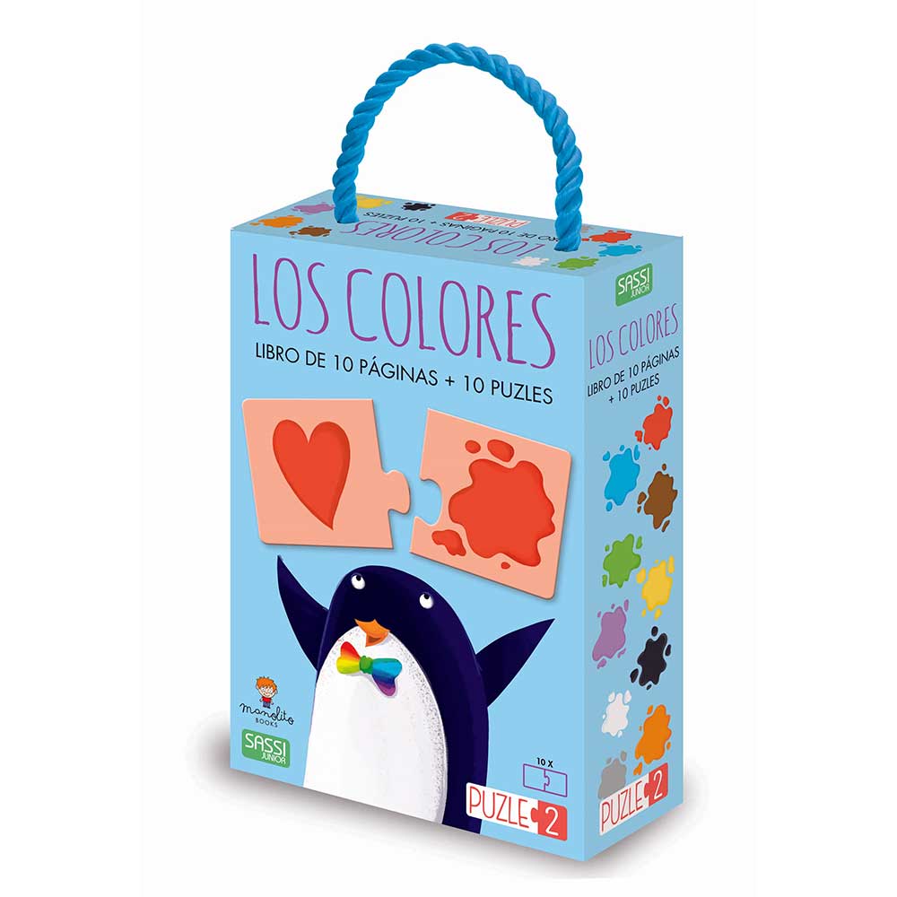 Libro Los Colores Puzzle Vertical Manolito Books