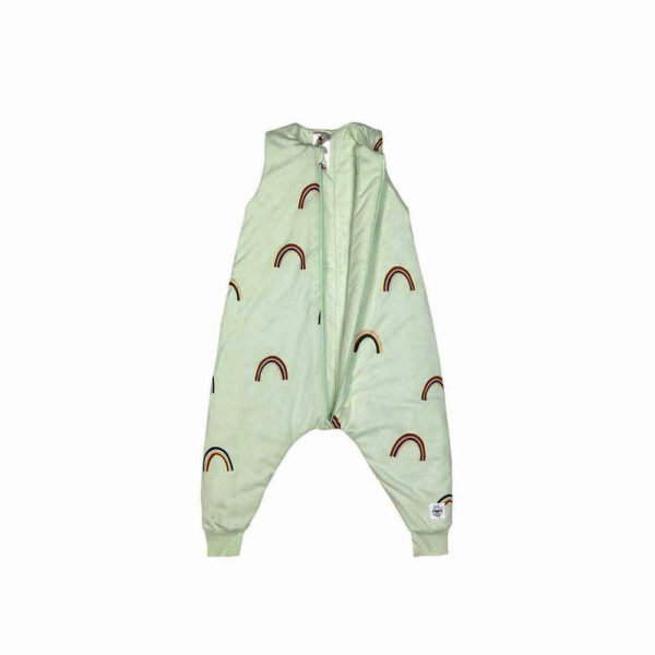 Saco de dormir infantil 5 c. Piernas Rain Mint 1-2 años Olmitos