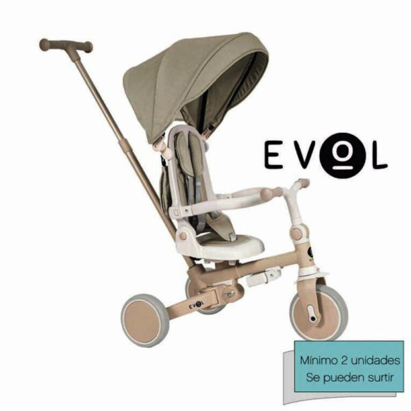 Triciclo Multifunción Evol Beige Olmitos