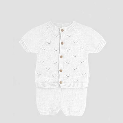 Conjunto bebé punto 3 piezas v Amorim