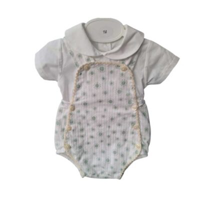 Conjunto bebé pelele y camisa 100% algodon Cotton Socks