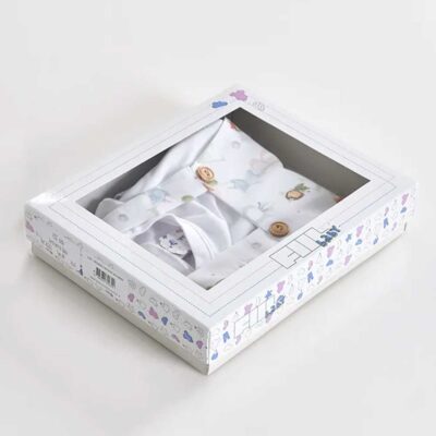 Peto bebé estampado ABC con camiseta Amorim