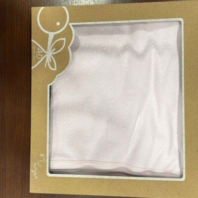 Arrullo estampado manchitas rosa Yerge