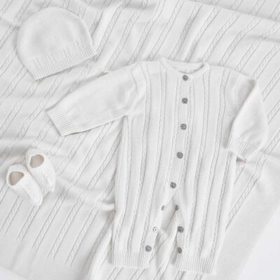 Conjunto maternidad punto 4 piezas Amorim