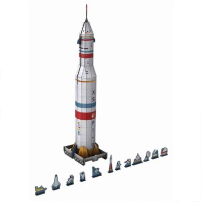 Libro 3D Cohete Espacial Manolito Books