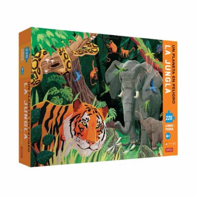 Libro y Puzzle La Jungla Manolito Books