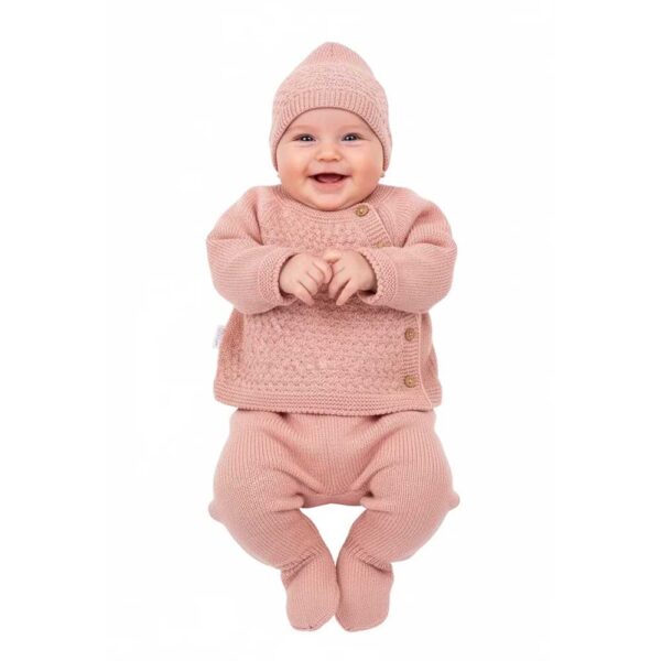 Conjunto 3 piezas punto entrelazado bebé 0650b Amorim