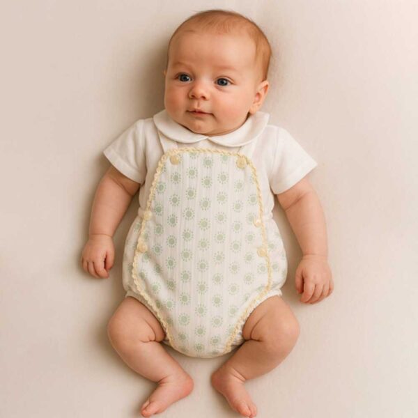 Conjunto bebé pelele y camisa 100% algodon Cotton Socks