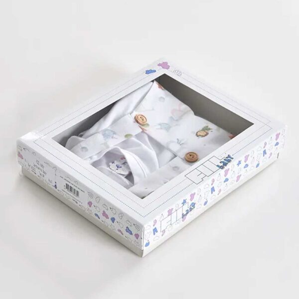 Peto bebé estampado ABC con camiseta Amorim