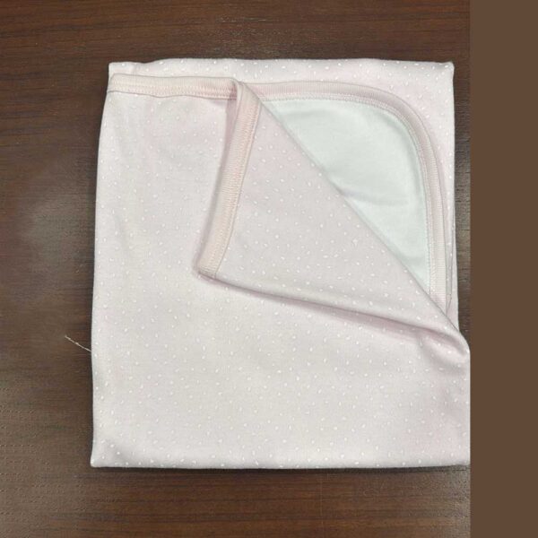 Arrullo estampado manchitas rosa Yerge