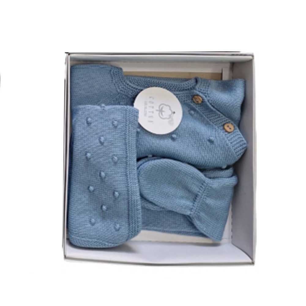 Conjunto - Juego 3 piezas bebé 100% algodon Cotton Socks