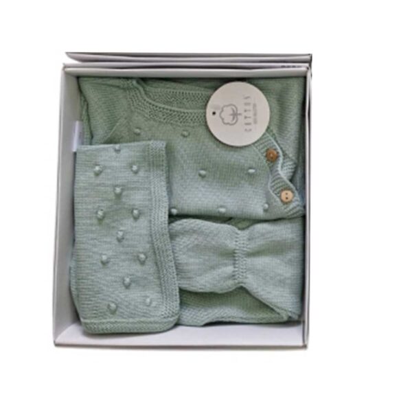 Conjunto - Juego 3 piezas bebé 100% algodon Cotton Socks