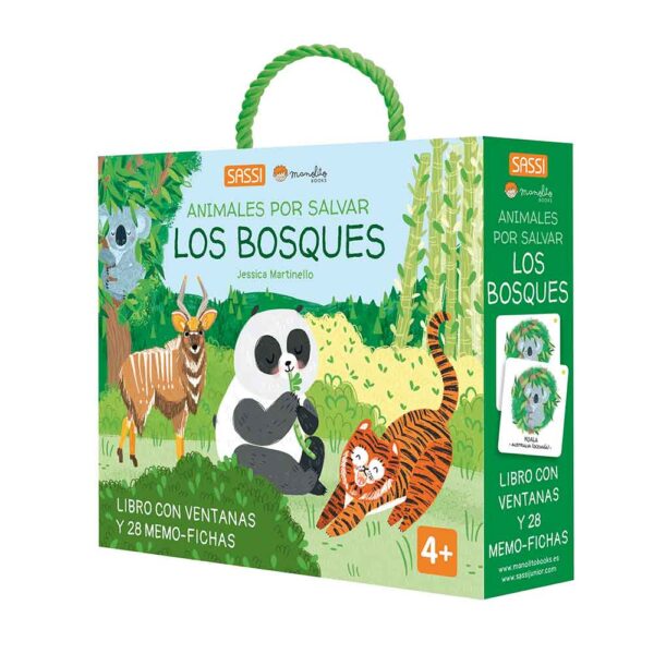 Libro Animales por salvar los bosques Manolito Books