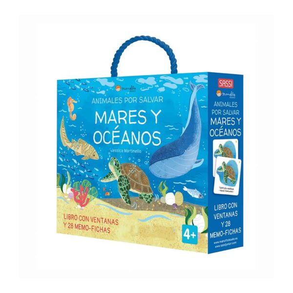 Libro Animales por salvar mares y océanos Manolito Books