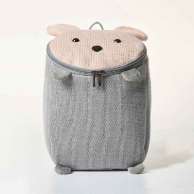 Mochila algodón ratón Crochetts