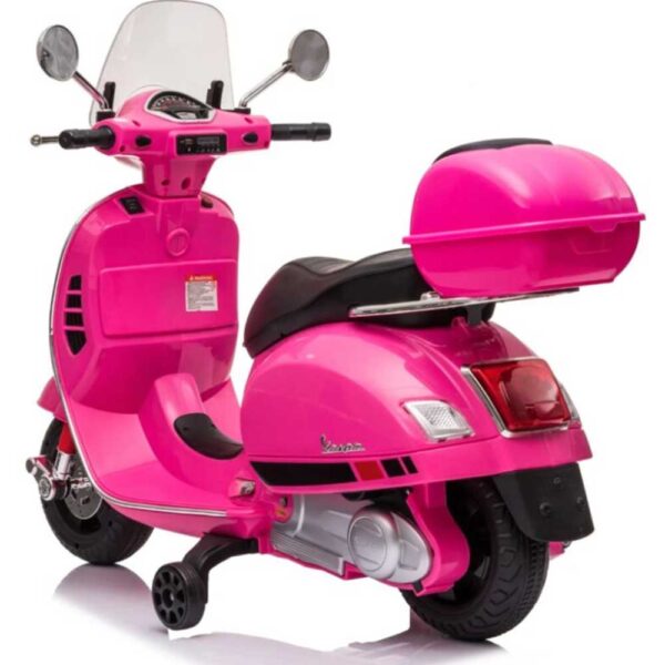 Vespa GT 6V Scooter Eléctrico para Niños - 3 a 6 años Rosa Berghoff