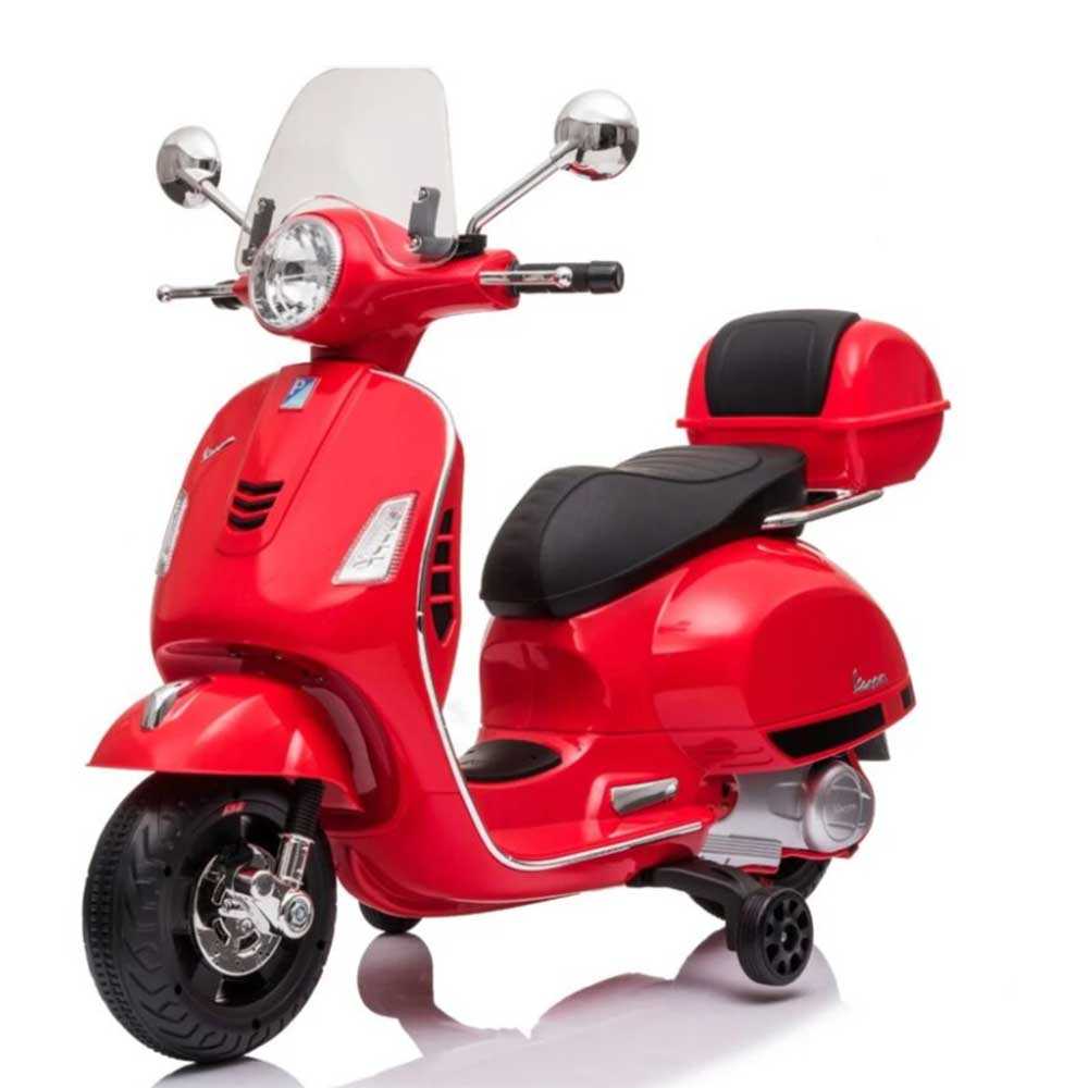 Vespa GT 6V Scooter Eléctrico para Niños - 3 a 6 años rojo Berghoff