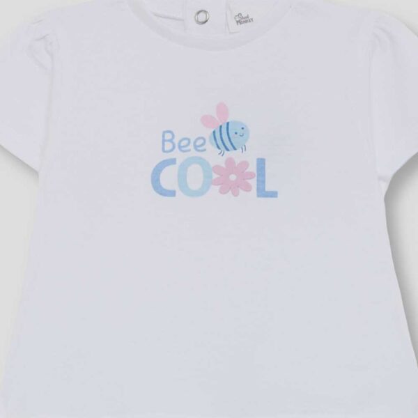 Conjunto bebé niña celeste Bee Cool 263022 Street Monkey