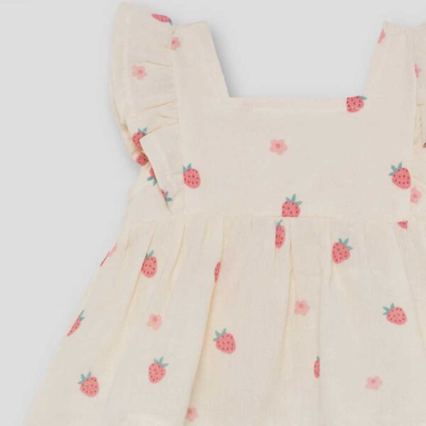 Conjunto niña crudo con fresas Street Monkey