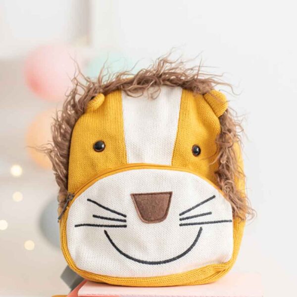 Mochila algodón León Simba Crochetts