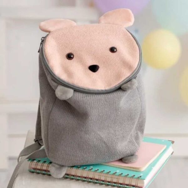 Mochila algodón ratón Crochetts