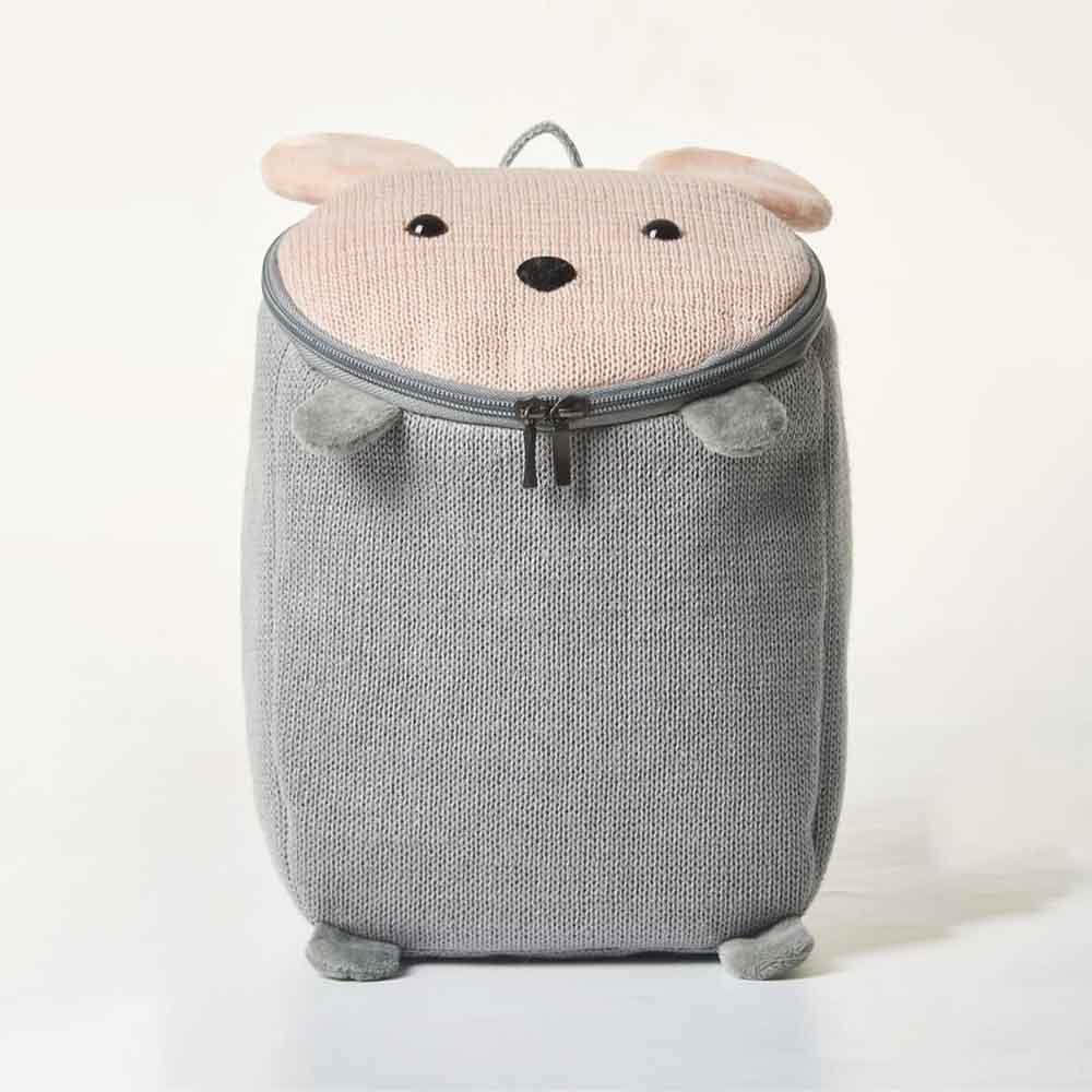 Mochila algodón ratón Crochetts