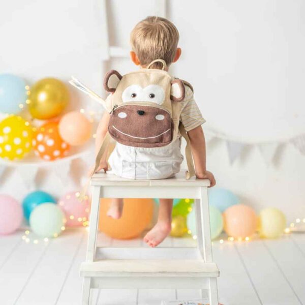 Mochila algodón Gorila Kongo Crochetts