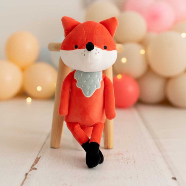 Muñeco de tela zorro naranja Crochetts