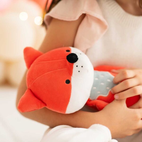 Muñeco de tela zorro naranja Crochetts