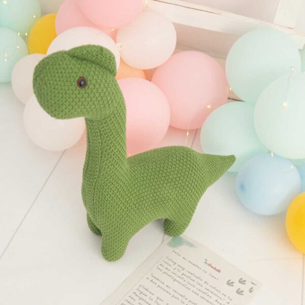 Peluche Mini Dinosaurio Crochetts