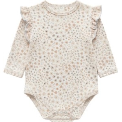 Camiseta bebé niña Flowers off white L26WBG0110 Losan