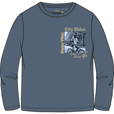 Camiseta niño Draco pacific blue L26WKB0111 Losan