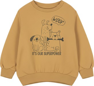 Sudadera bebé niño Boxer terracotta L26WBB0506 Losan