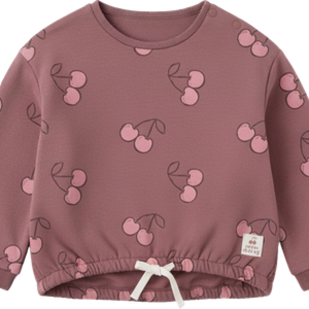 Sudadera bebé niña Cherries redcurrant pink L26WBG0503 Losan