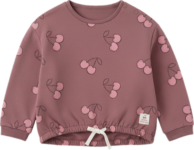 Sudadera bebé niña Cherries redcurrant pink L26WBG0503 Losan