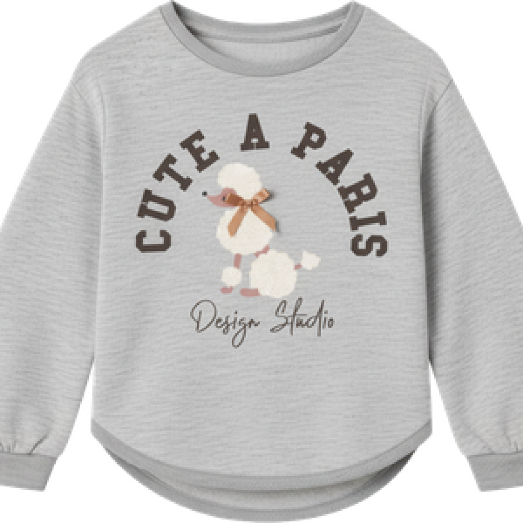 Sudadera niña Piruleta ice melange L26WKG0514 Losan